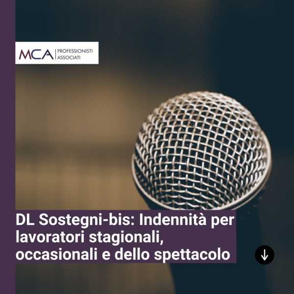 Il DL Sostegni-bis contempla diverse disposizioni che riconoscono misure emergenziali di sostegno al reddito