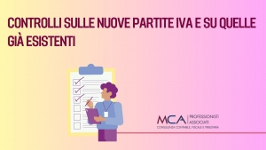 Controlli sulle nuove partite IVA e su quelle gi&agrave; esistenti